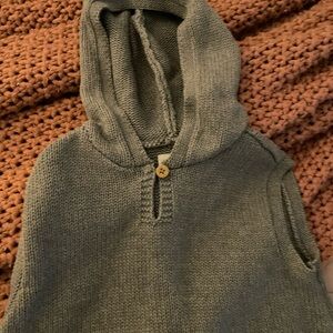 New Hooded Sweater Poncho